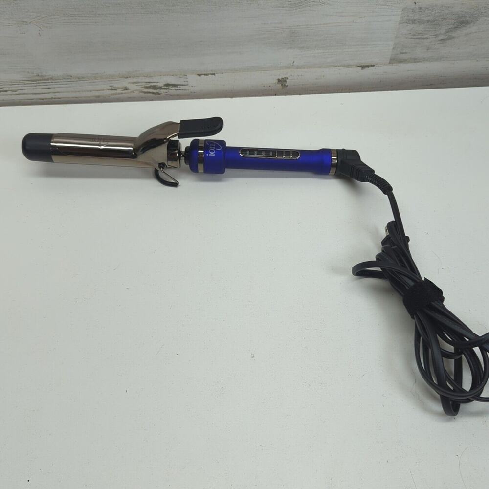 Ion Titanium Pro Curling Iron 1-1/2 in Maximum Curl Retention Purple